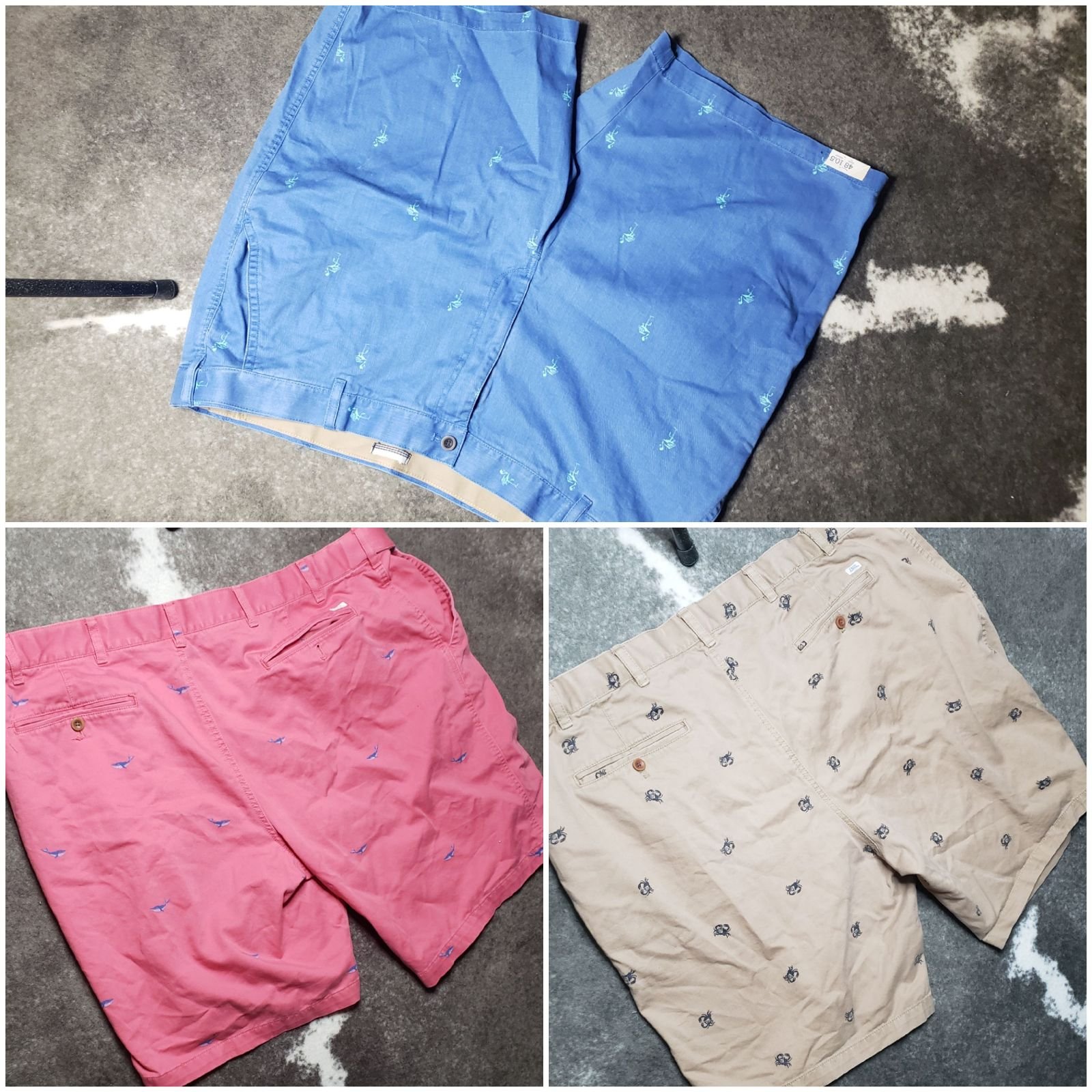 Mens Izod Saltwater lot of 3 sz 48