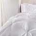LINENSPA Down Alternative Microfiber Throw Blanket - Hypoallergenic - Queen -