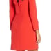 Eliza J Bow Orange Mini Dress