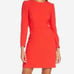 Eliza J Bow Orange Mini Dress