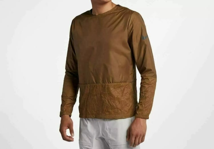 Nike Running Division Packable Lightweight Running Jacket Brown 928497 281Sz M