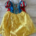 Disney Store Snow White Dress up costume girl size 3