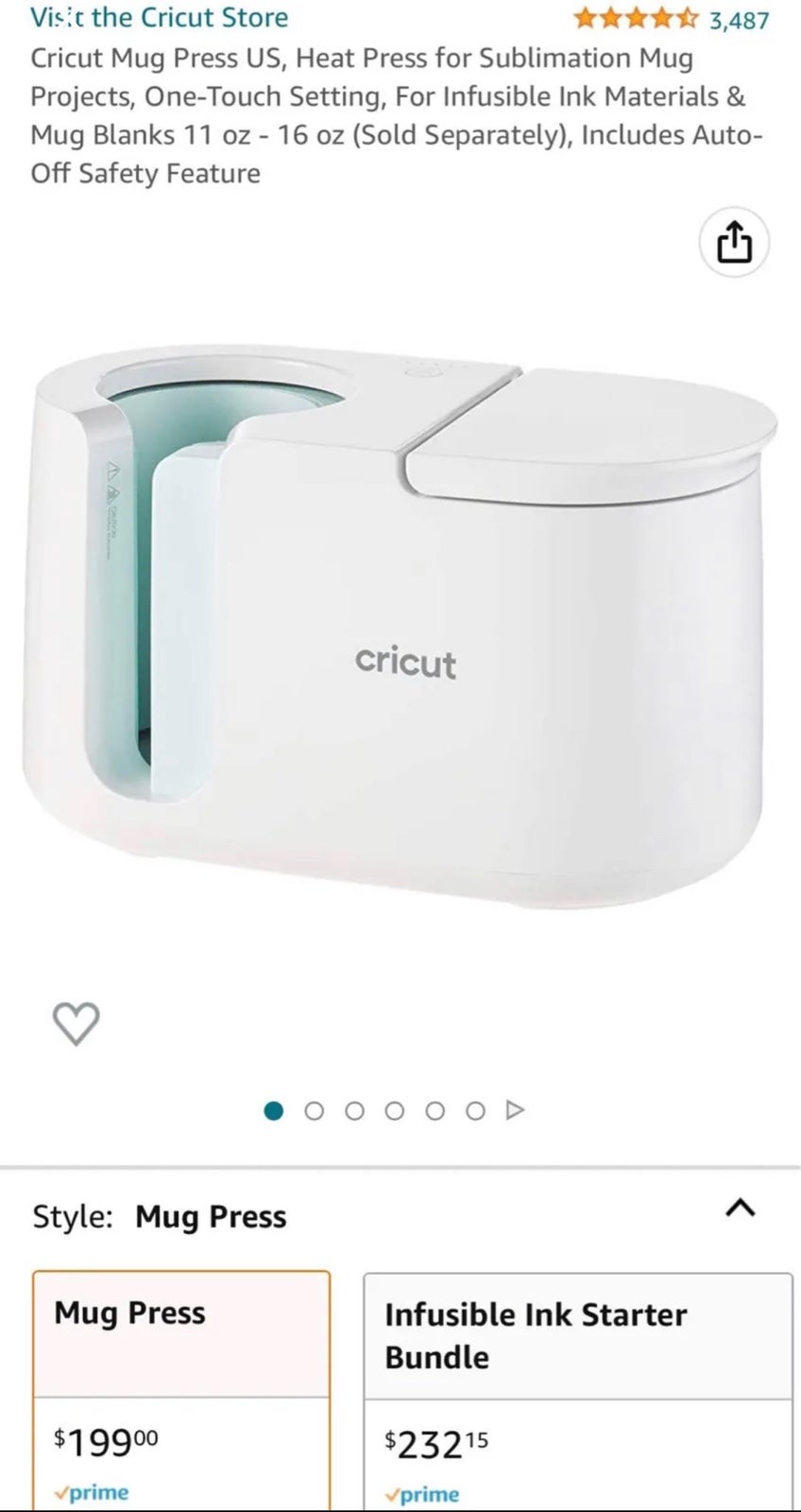 Cricut Mug Press