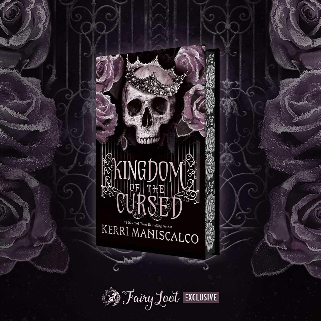 Fairyloot Exclusive Deluxe Signed First Edition Kingdom Of The Cursed KOTW