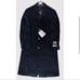 NWT Adam Baker Elegant Classic Single Breasted Luxury Wool Coat Full Length