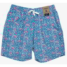 Chubbies Men's Classic Swim Trunks 7 Domingos Are For Flamingos Boardshorts