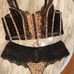 Victoria's Secret corset & thong