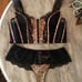 Victoria's Secret corset & thong