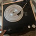 VICTROLA CLEAR TOP RECORD PLAYER