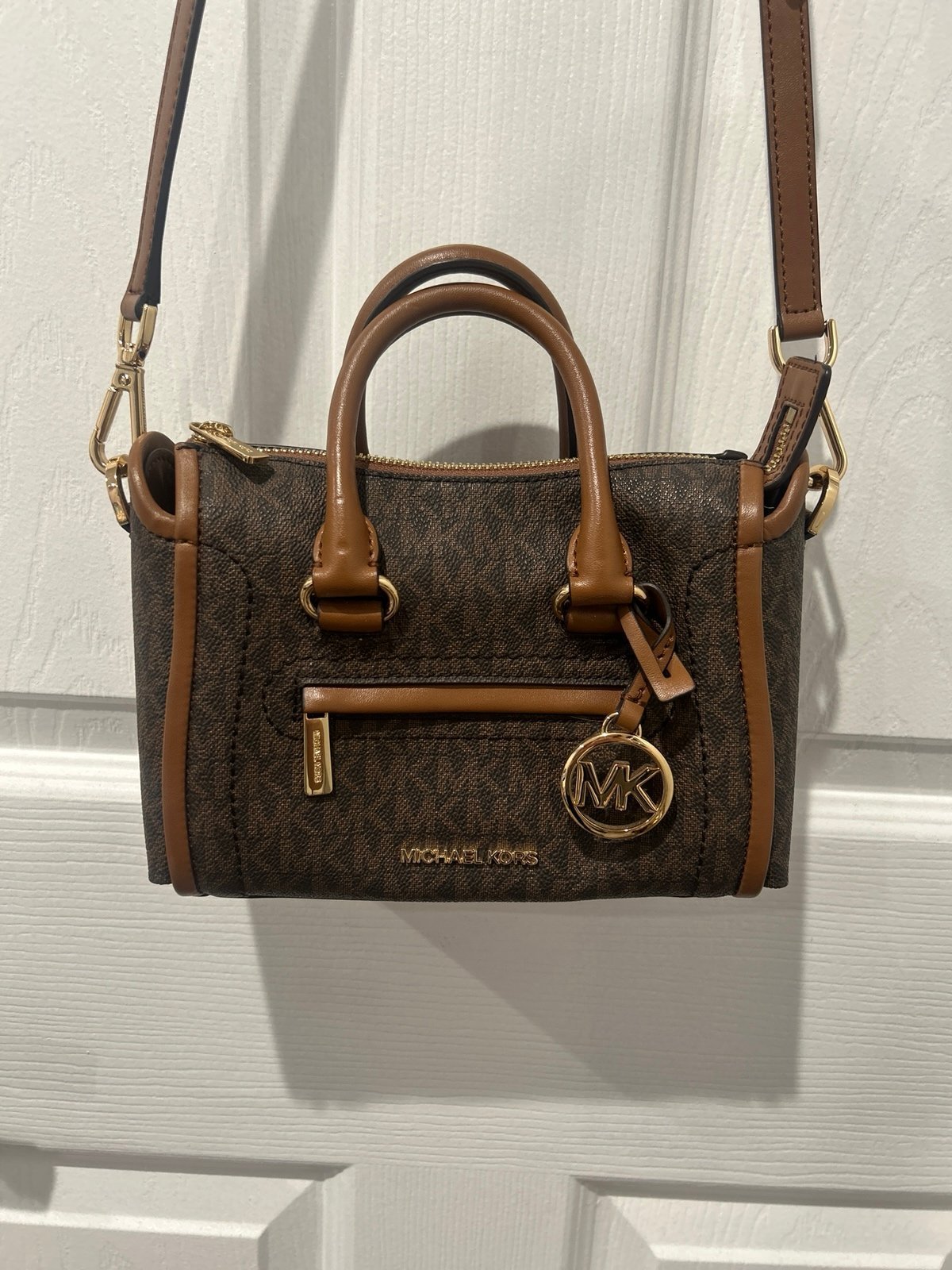 Michael Kors Carine Extra-Small Logo Satchel