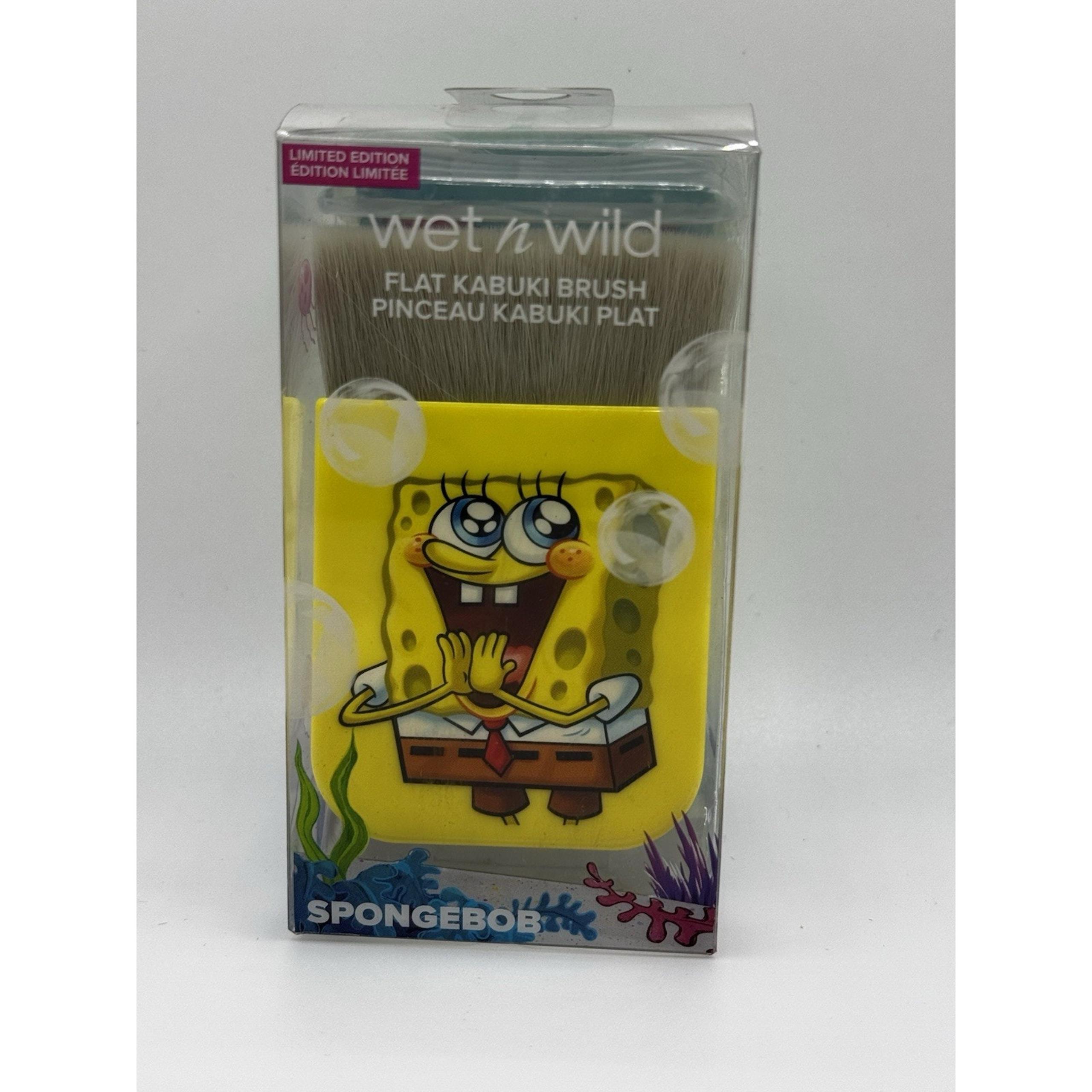 NIB Wet n Wild Spongebob SquarePants Limited Edition Kabuki Brush