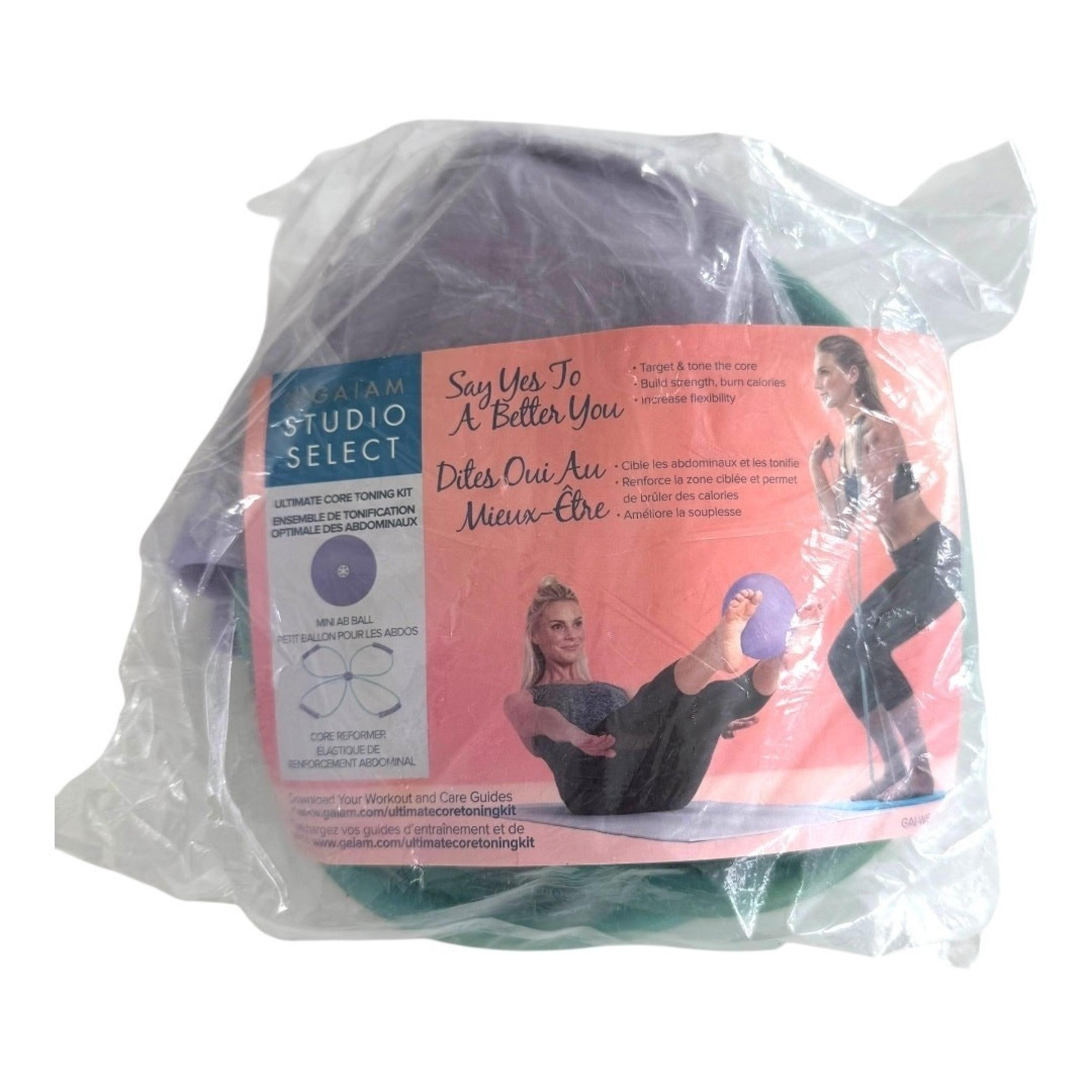 Studio Select Ultimate Core Toner Kit Mini Ab Ball & Core Reformer Set New - GAIAM