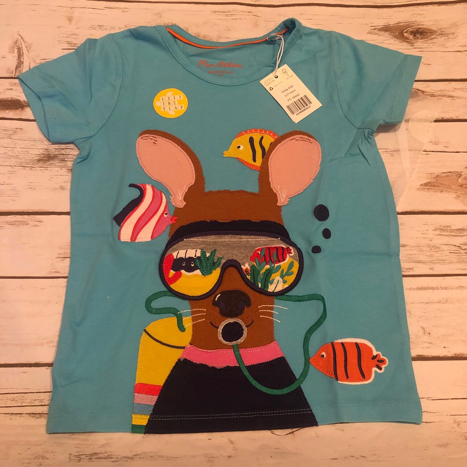 Mini Boden scuba tee