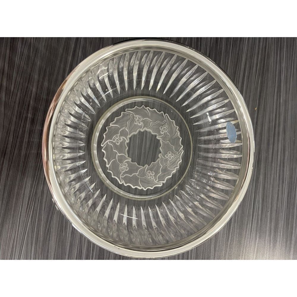 QUEEN LACE BOWL, Hand Cut &Etched Lead Crystal, 8\ 