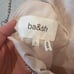 198 ba&sh Cisco Top rhinestone camo silk satin cream ivory tank top chain