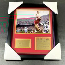 TRAVIS KELCE CHIEFS LASER AUTOGRAPH