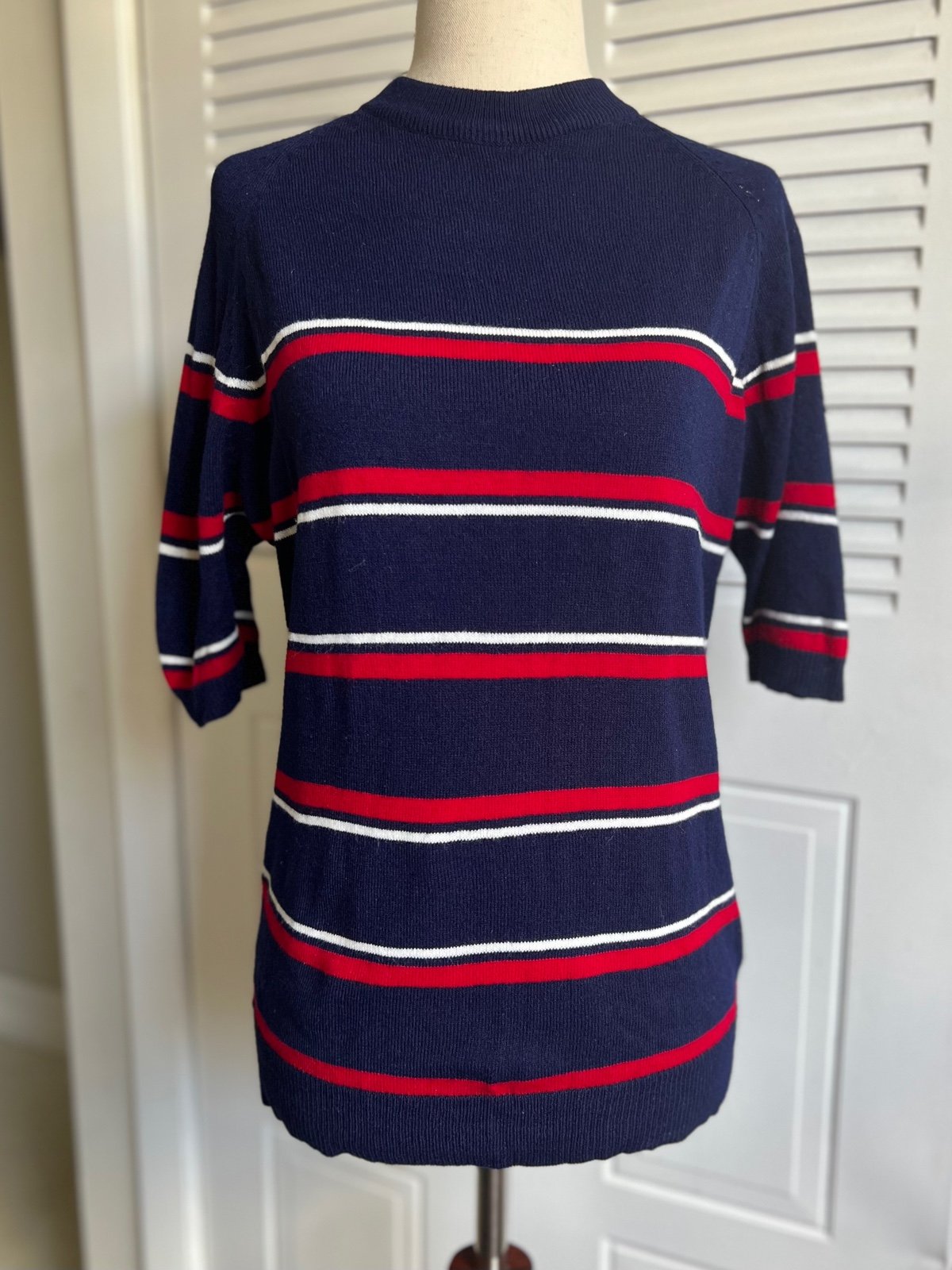 Vintage 50s 60s Towncraft Plus Womens Knit Top