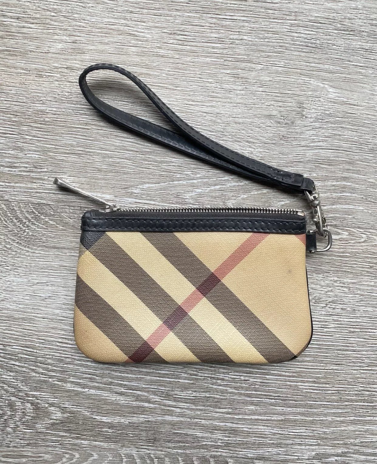 Burberry Nova Check Clutch/Wristlet