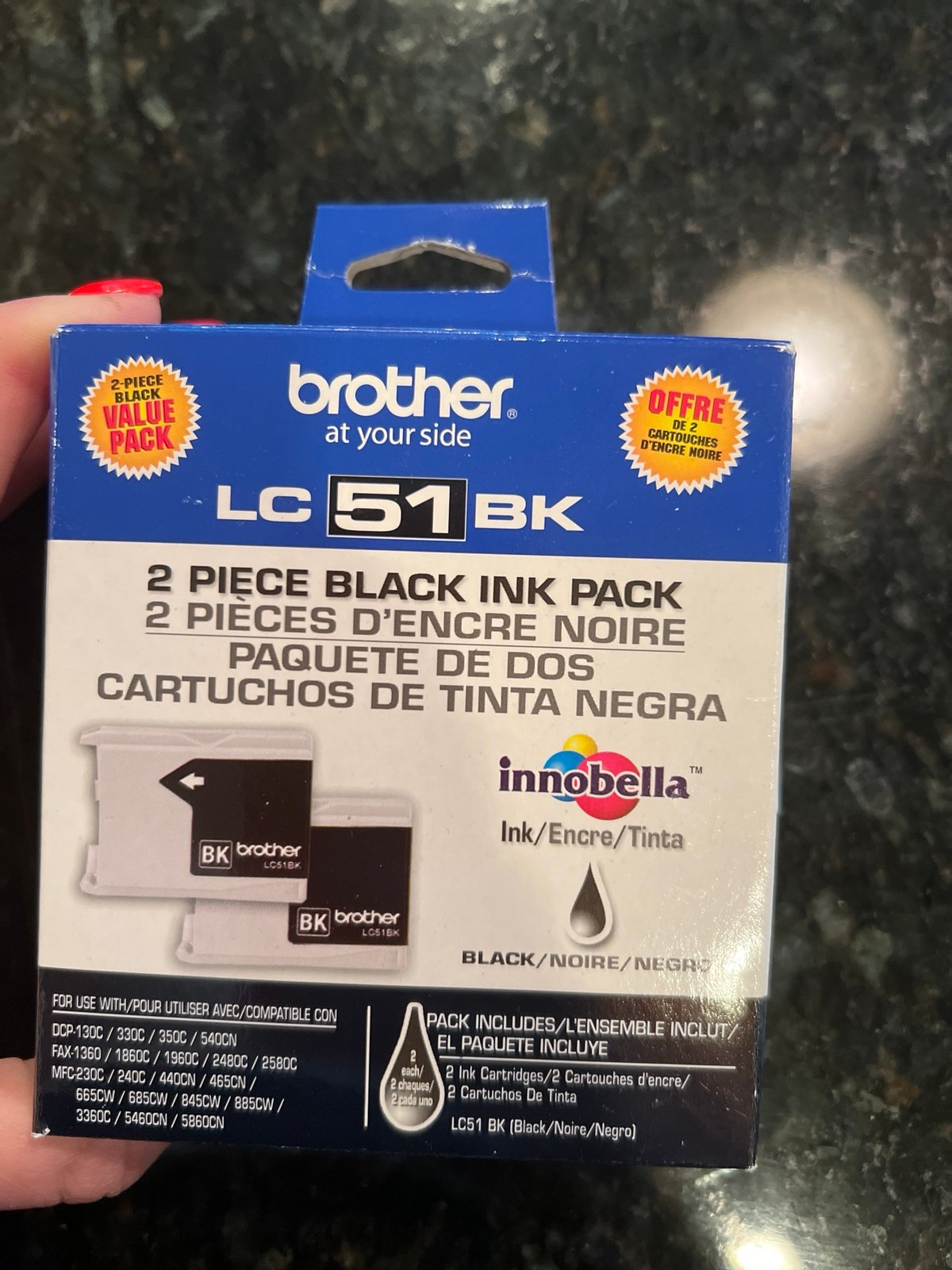 Brother LC 51 Black Ink Pack