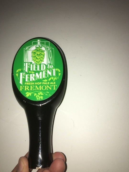 Field to Ferment Brewery Beer Tap Handle Brewing Mancave Bar Fresh Hop Ale Pub