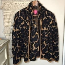 Betsey Johnson Leopard Sweater