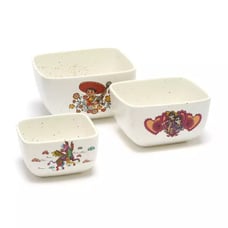 Disney Pixar Coco Dante Miguel Hector Set of Three Stoneware Nesting Bowls NWT!