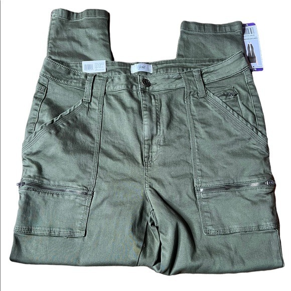 Joie Park Cargo Pant Army Green Contemporary Fit Size 16