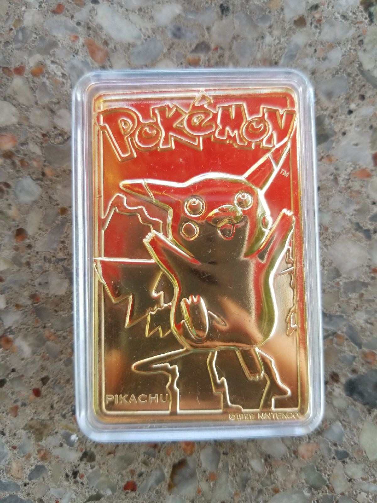 23k Gold 1999 Burger King Pokemon Pikach