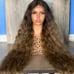 42 Long Wavy Ombre Lace Front Wig