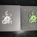 Ganja White Night v1 Green Brain Pin