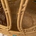 Basket with lid and handles handwoven 12 x14 x8