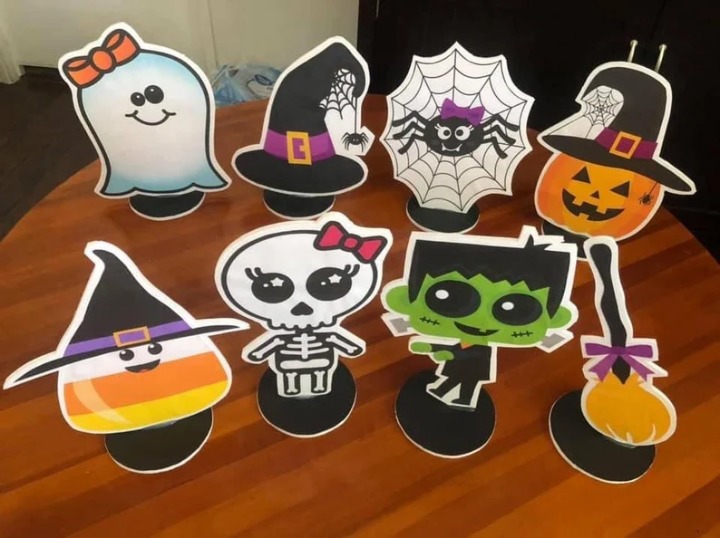 Halloween centerpiece set