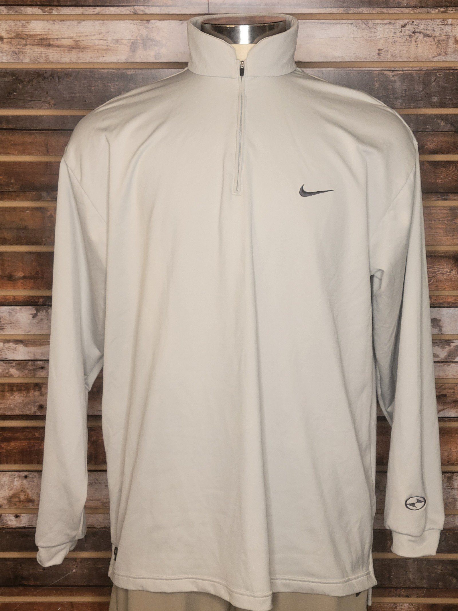 Rare Vintage Nike Tiger Slam Quarter-Zip Pullover Size XL Tiger Woods
