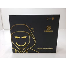 MEGOO Led Mask Bluetooth Programmable App Shining Led Light Up Face Party Black