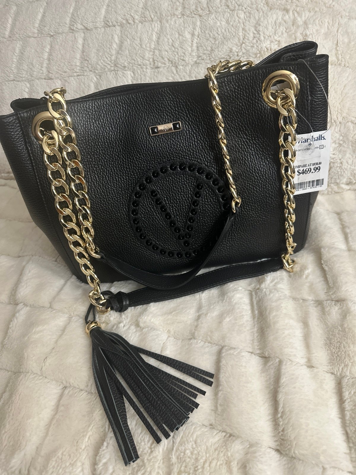 Valentino leather tote