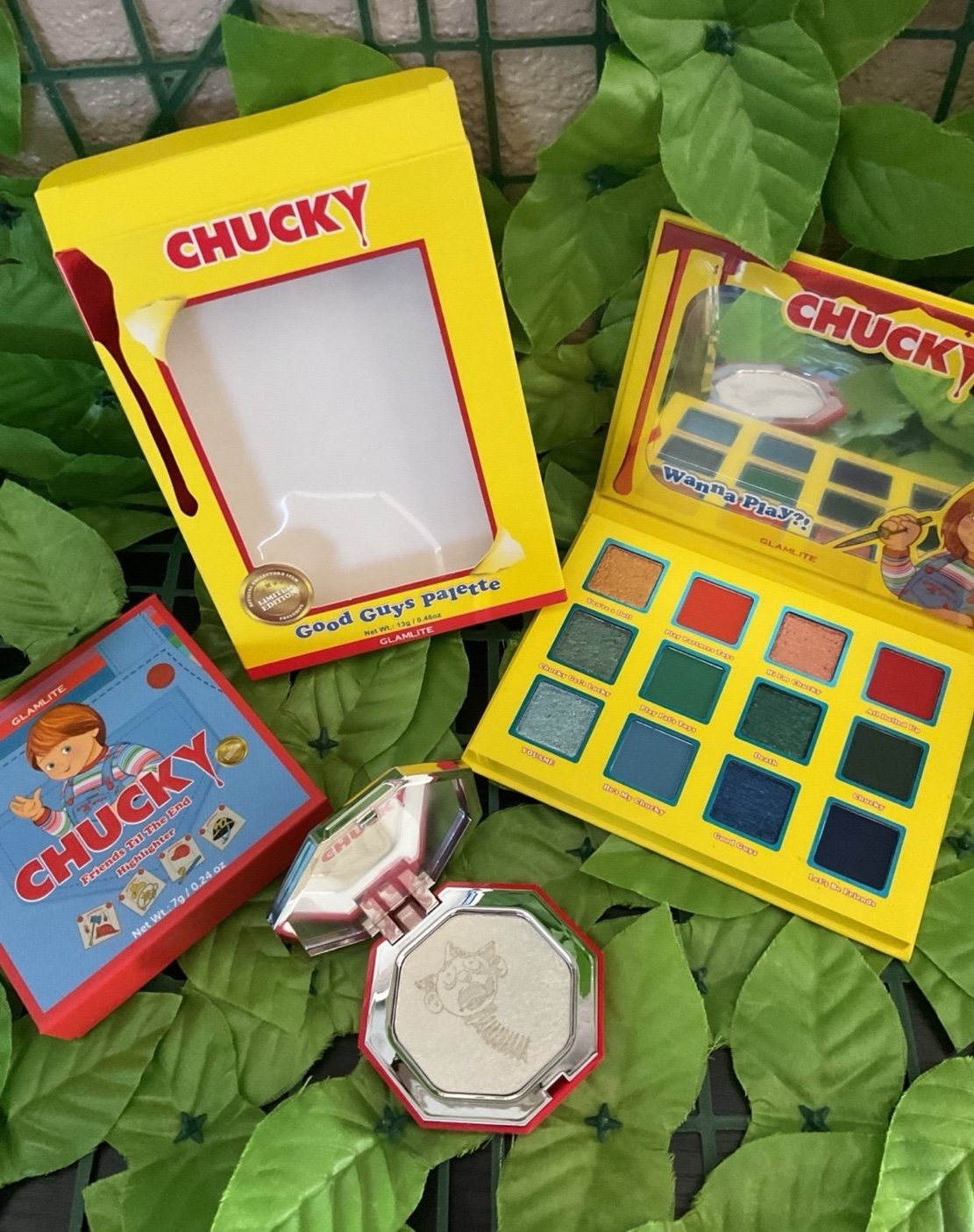 Glamlite x chucky good guys Palette ‼️PRICE IS FIRM‼️