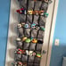 Over the Door Shoe Organizer, 24 Large Pockets