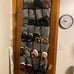 Over the Door Shoe Organizer, 24 Large Pockets