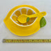 Free Shipping Rae Dunn Lemon Dessert Set, Plate/ Bowl/ Spoon, Lot of 2