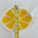 Free Shipping Rae Dunn Lemon Dessert Set, Plate/ Bowl/ Spoon, Lot of 2