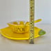 Free Shipping Rae Dunn Lemon Dessert Set, Plate/ Bowl/ Spoon, Lot of 2
