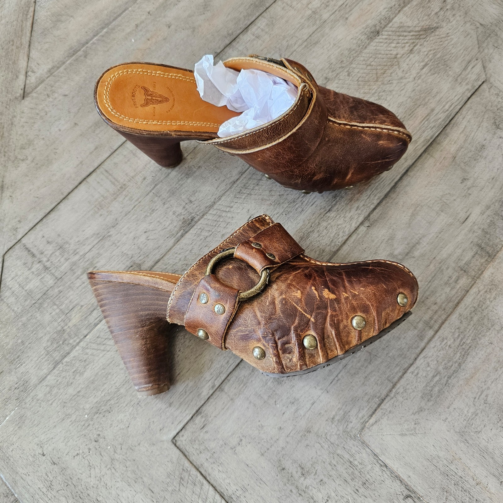 Frye Reese Low Mule