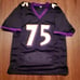 Jonathan Ogden signed autographed Ravens stat Jersey JSA authenticated size XL