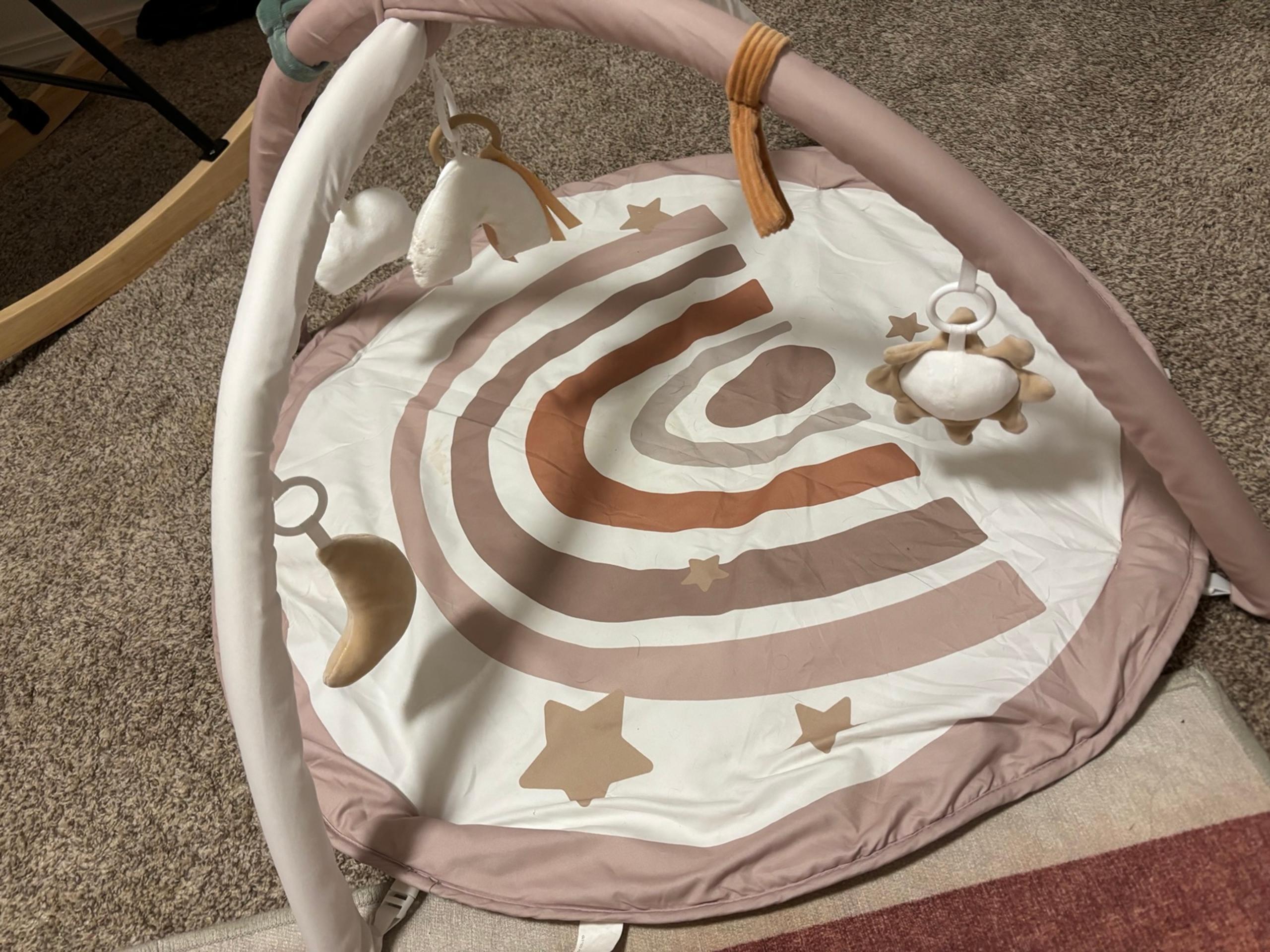 Boho rainbow activity gym