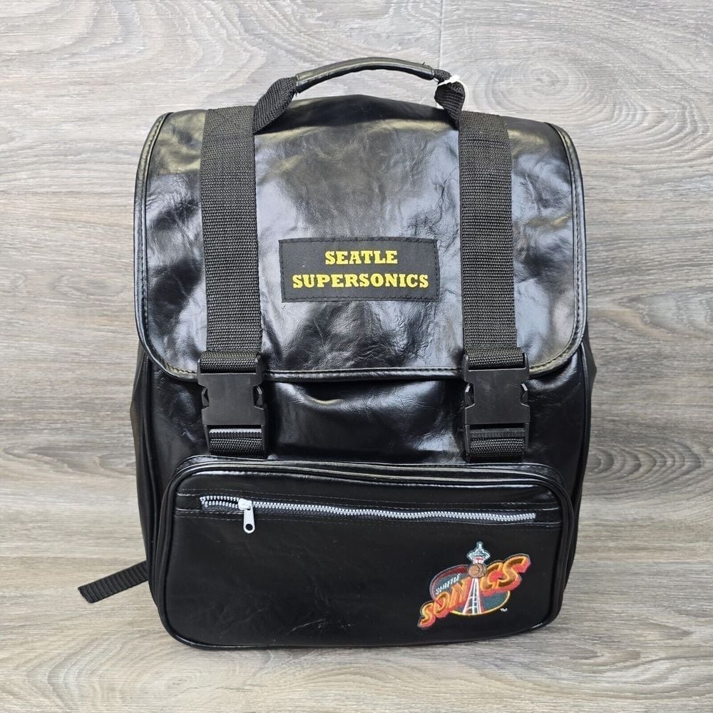 Seattle Supersonics Sonics NBA Officially Licensed ERROR Backpack Bag NBA RARE