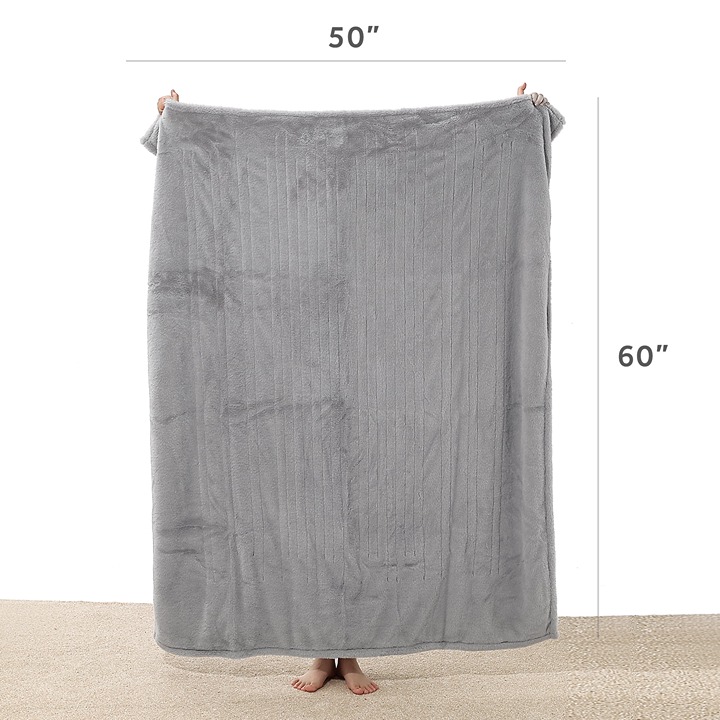 Faux Fur Electric Throw Blanket -sd3