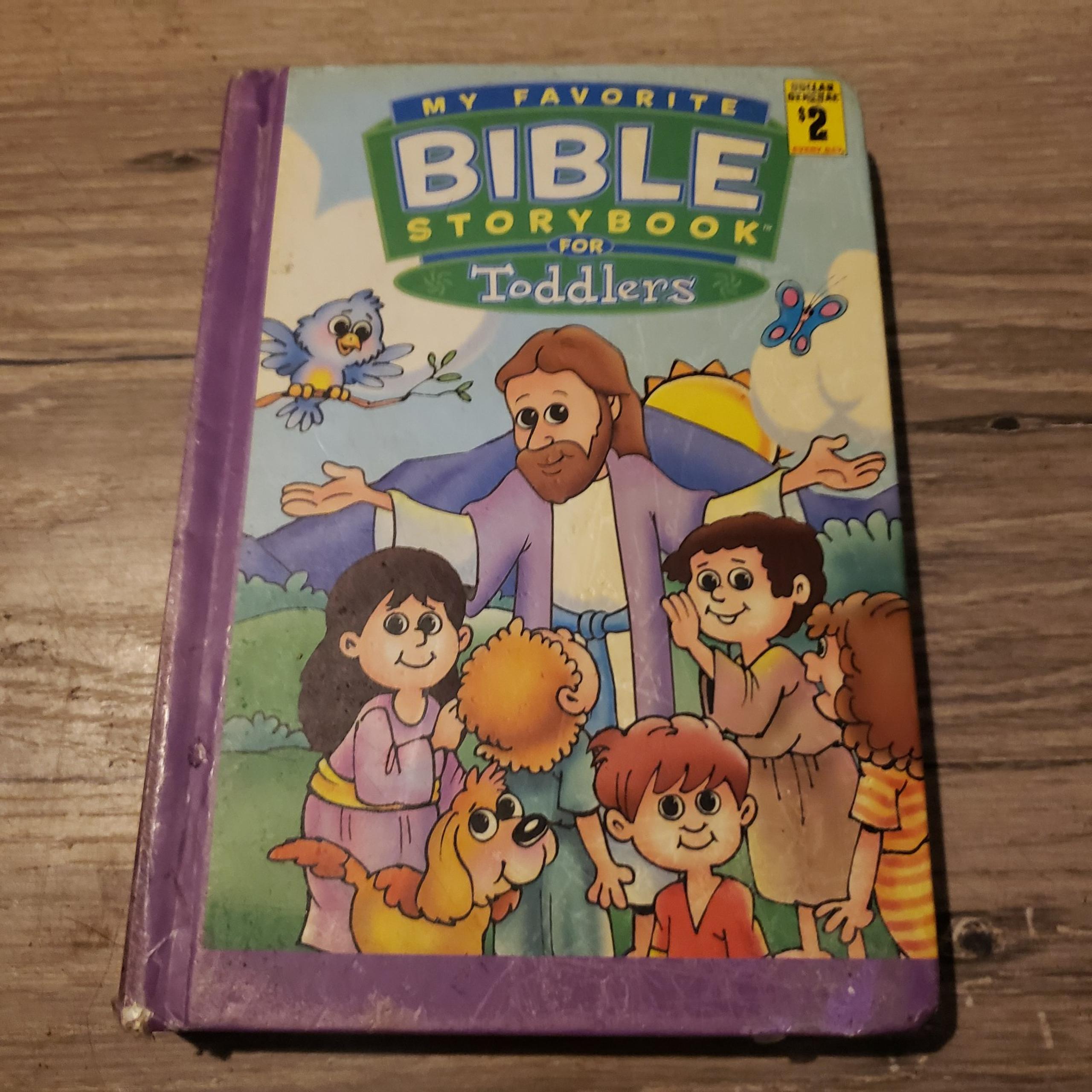Pre-Owned Bible Storybook for Toddlers Hardcover Carolyn Larsen