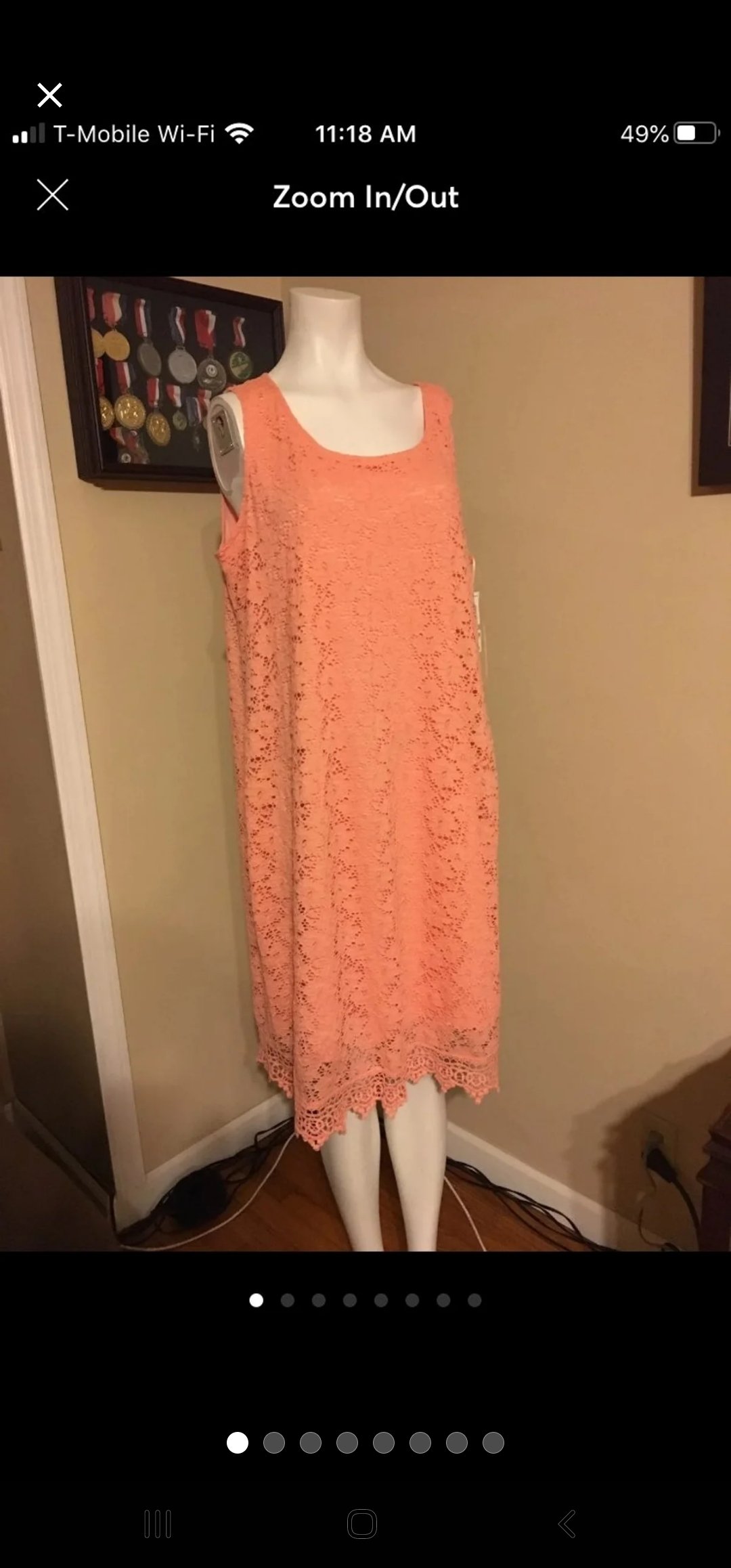 New alfani lace dress