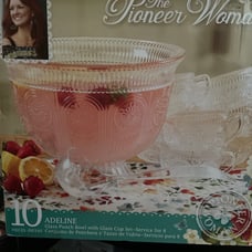 Pioneer Woman 10pc ADELINE punch bowl set