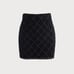 The Argyle Cardigan And Mini Skirt Set (S SIZE ONLY)